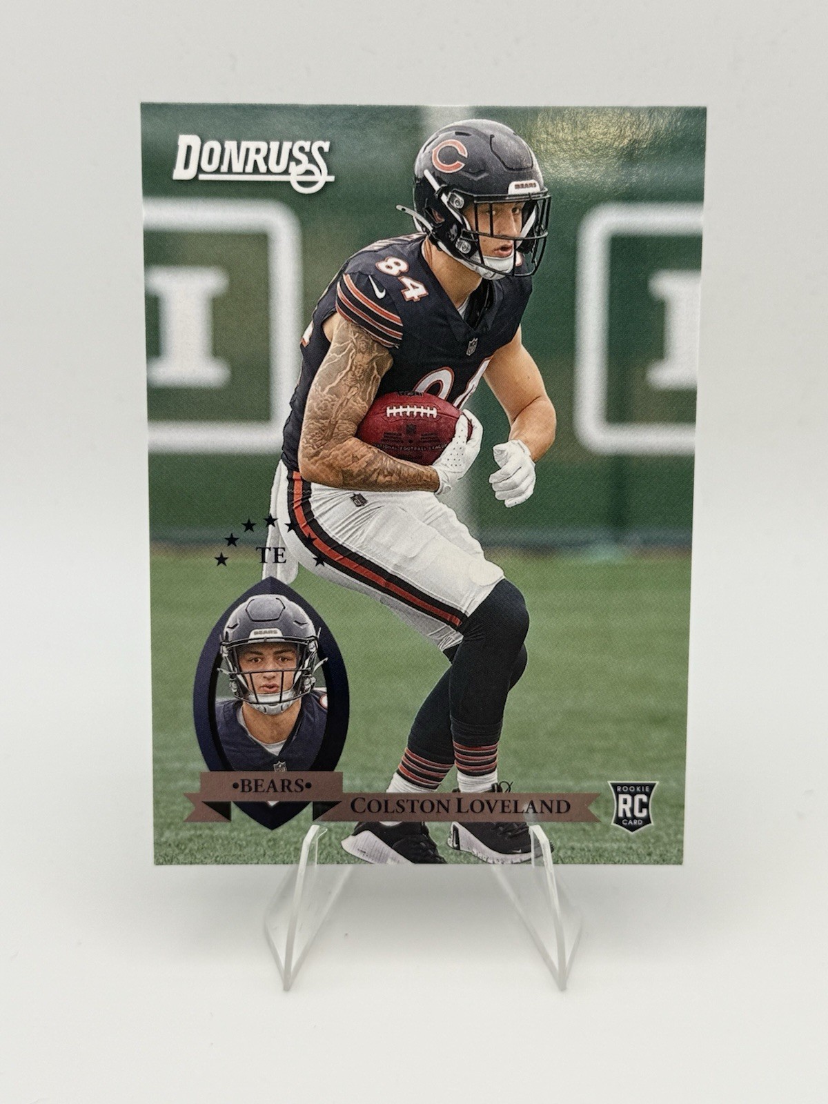 Colston Loveland #18 (Football Cards 2025 Panini Donruss Retro 1995) — is it worth grading?