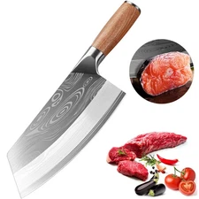 Chef Knife 8 Inch Stainless Steel Professional Super Sharp Kitchen Cooking Knife