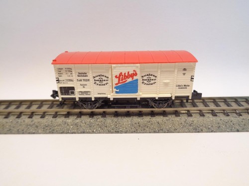MINITRIX Kühlwagen K LIBBY'S der DEUTSCHEN REICHSBAHN (11549) | Zustand: Gebraucht