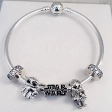 💫6pc Authentic Pandora STAR WARS BRACELET 🎁 SET