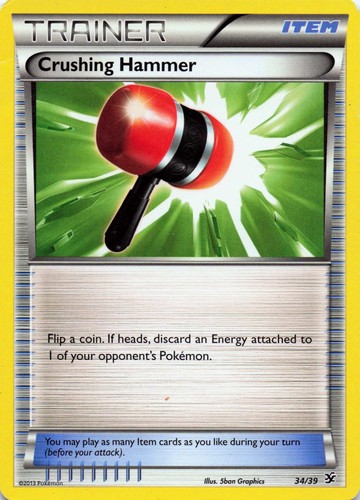 Crushing Hammer 34/39 Kalos Starter Set Common - LP