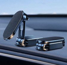 360  Magnetic Car Phone Mount   One Touch Dash Stand Holder for All Phones