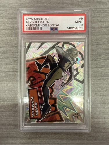 2025 Panini Absolute Alvin Kamara Base (PSA 9)