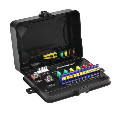 AUXBEAM RA60 RGB 6 Gang Switch Panel Toggle/Momentary/Pulsed for Jeep JK 19-24 - Picture 11 of 12