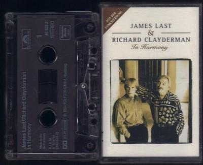 James Last & Richard Clayderman In Harmony True Love RAR Rarität MC Kassette 070