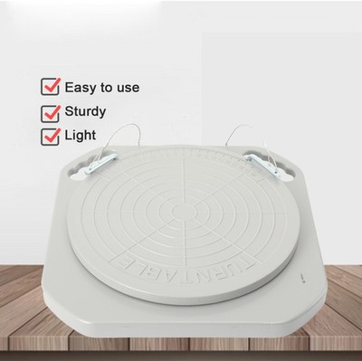 2PCS Durable Car Front End Wheel Alignment Tool Turntable Alignment Turn Plates