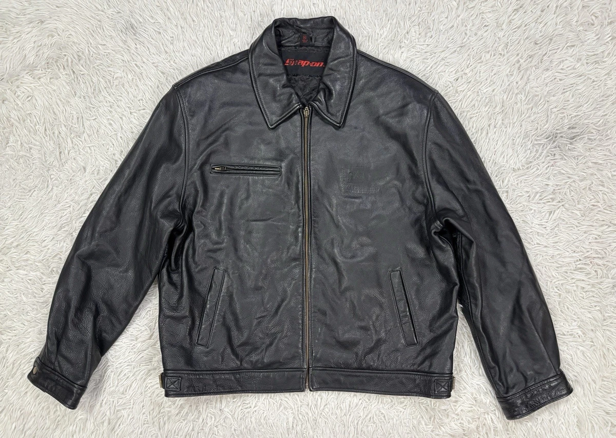 25+ Snap-on Leather Outer Shell Coats, Jackets & Vests for Men for