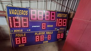 Spectrum Basketball Scoreboard With Controller