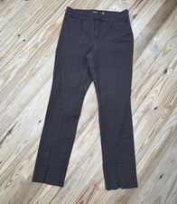 Old Navy High Waisted Skinny Split Hem Pixie Pants Women  s Size 8 Brown