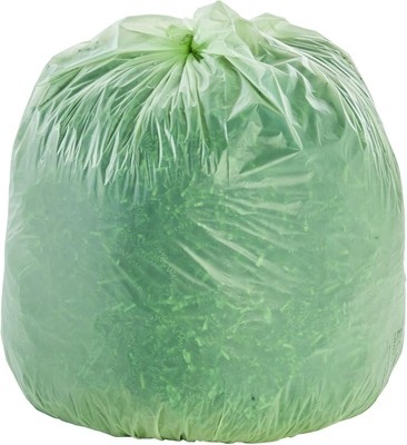 Stout by Envision Ecosafe-6400 Bags, 13 Gal, 0.85 Mil, 24'' X 30'', Green 