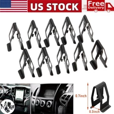 50Pcs Car Dashboard Trim Clip Metal Trim Retainer Auto Dash Panel Retainer Clips