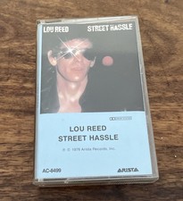 LOU REED - Street Hassle Cassette Tape - 1978 - ARISTA - AC8499