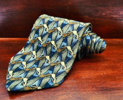Vintage Christopher Reeve Collection Tie Ted Danson Collection One Mens Silk USA