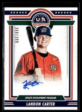 2022 STARS STRIPES ATHLETE DEVELOPMENT PROGAM /399 AUTO LANDON CARTER