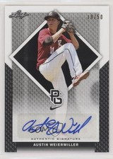2016 Leaf Perfect Game National Showcase Black 19/50 Austin Weiermiller Auto 1s8