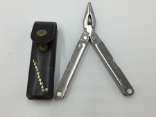 Vintage Leatherman Multi Tool W/ Leather Case