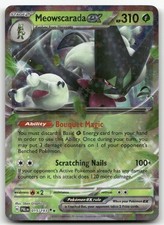 Meowscarada ex - 015/193 #15/193 (Holo) (LP) SV02: Paldea Evolved PAL Pokemon