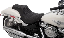 Drag Specialties Predator III Seat fits 2018-23 Harley Softail Fat Boy 114 FLFBS