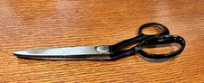 Vintage 10.5  Metal Wiss Pinking Shears Scissors AA AA11 Heavy Quality