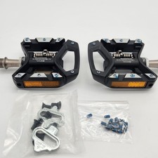 Shimano Deore XT PD-T8000 SPD Bicycle Pedals with cleats OPEN PACKAGE