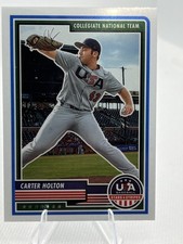 2023 Panini Stars & Stripes USA Baseball #70 Carter Holton A94
