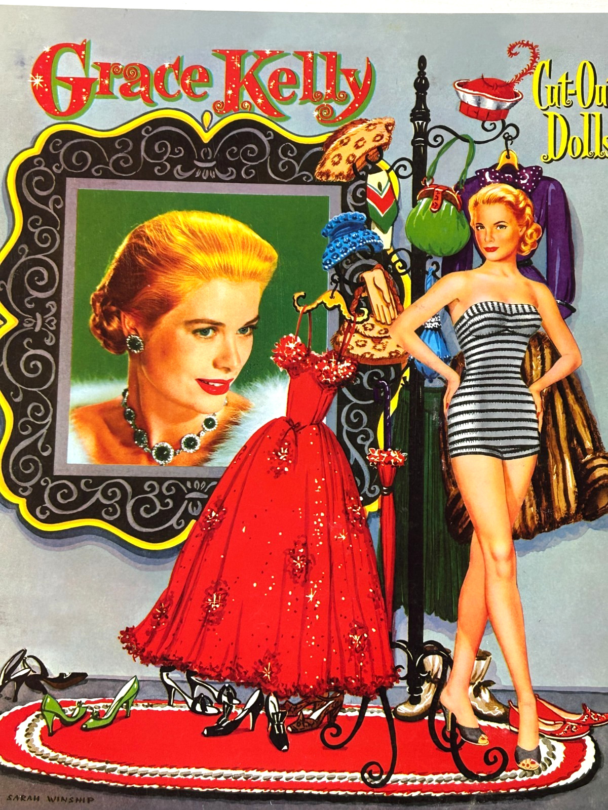 Paper Doll Book UNUSED 2008 Grace Kelly