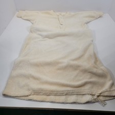 Vintage Toddletime Yellow Sleep Sack Gown Newborn Tie Bottom