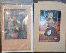 MIXED LOT PRIMITIVE SEWING PATTERNS lot 94