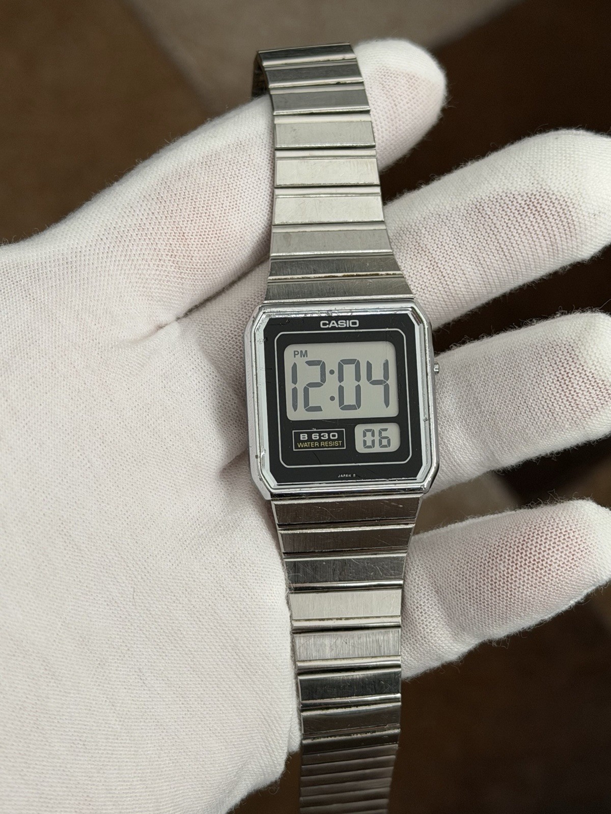 Rare Vintage Casio B630 Men’s Digital LCD Sports Watch Module 632 JDM 1980s