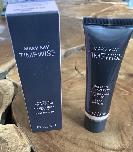 MARY KAY Timewise Matte 3D Foundation 099962 N 140 Ivory NIB - Picture 1 of 6