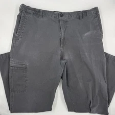 Dockers Men's Cargo Pants Size 38/32 Gray Cotton Blend Straight Leg Casual Pant