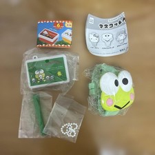 Juego de 2 piezas Sanrio Keroppi Mascota, mini lonchera y reloj Keroppi, juguete cápsula