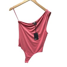 PAIGE Saveria Bodysuit in Dusty Bubblegum Size S, NWT