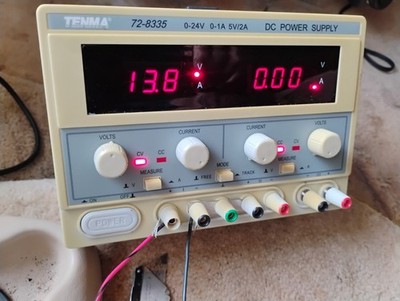 tenma 72-8335 dc power supply 2 channel