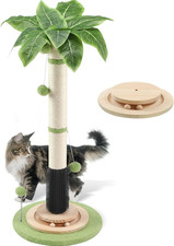 39.4'' Tall Cat Scratching Post,3.5 Inch Wide Sisal Rope Scratching Post for Ind