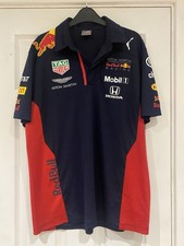 Red Bull Racing F1 Team Issue Polo Shirt Men, Medium, PUMA 2020 Season
