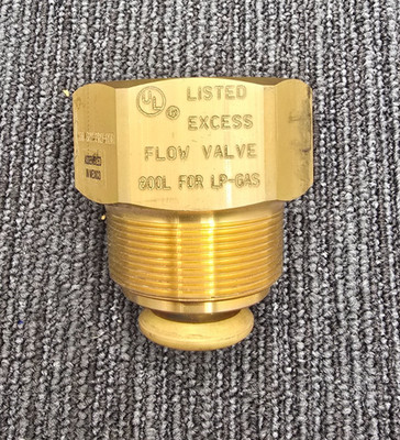 Fisher F107: 2'' MNPT x 2'' FNPT 100 Gpm Tank Excess Flow Valve