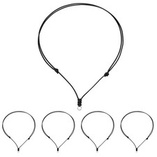 5pcs Adjustable Necklace Cords 1.5MM Thick 18-30 Inch Handmade Craft Ropes