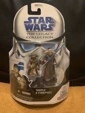 New In Box Star Wars The Legacy Collection Yaddle And Evan Piell BD19