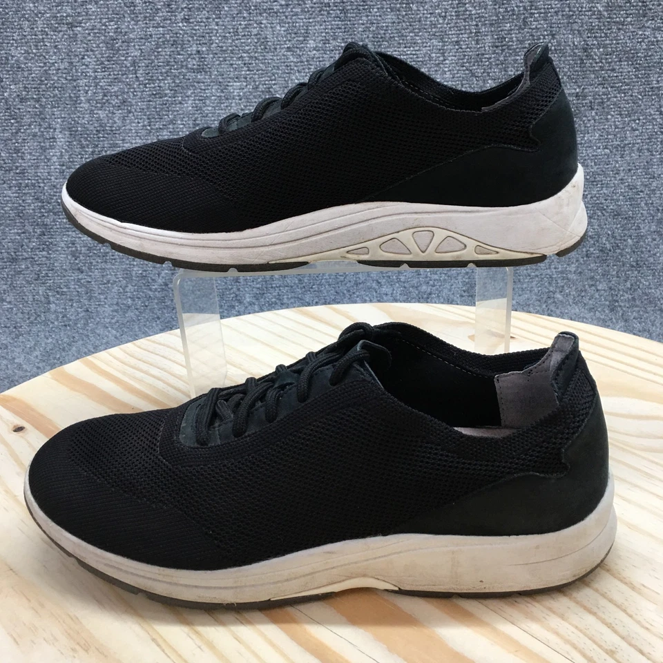 Aravon Zapatos Mujer 10 B Pyper Tejido Informal Tenis Bajos CI4556 Tela Negra Foto 2 de 4