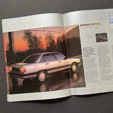 1984 Audi Dealer Car Sales Brochure - Full Ca...