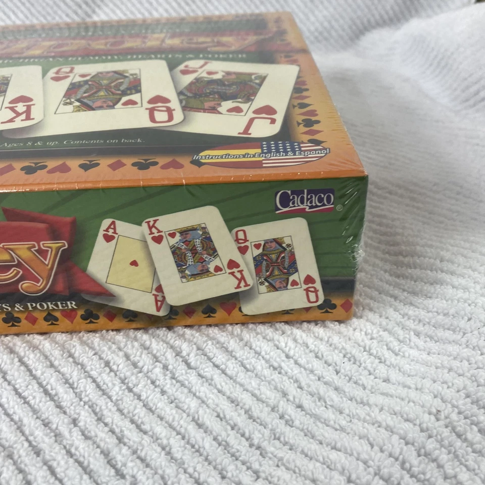 Cadaco Tripoley Deluxe Mat Juego de Mesa Sellado Bonus Texas Hold'em 2-9 Jugadores Foto 3 de 4