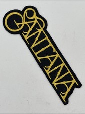 Santana Band Classic Logo Patch: Iron On, Quality Embroidery, 2.2  X 6  