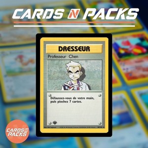 Carte Pokemon Professeur Chen 88/102 Set de Base Edition 1 NM-Mint