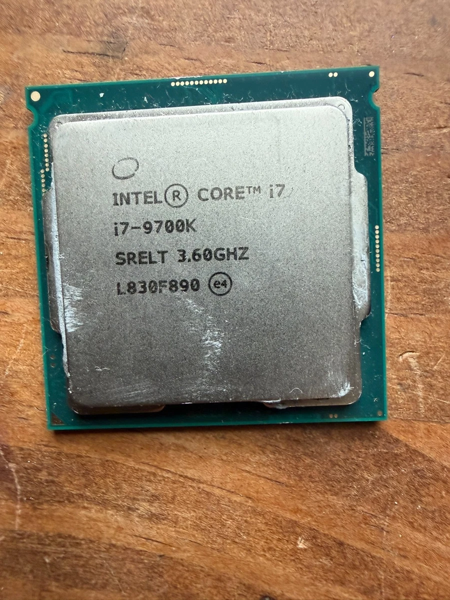 Intel Computer Processors Intel Core i7-9700K Processor Model for