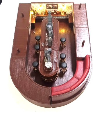 1:18 Scale Star Wars Inspired Bar Diorama Set for 4'' Figures - Cantina Pub Table