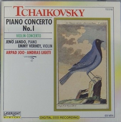Con Pno 1/Con Vn by P.I. Tchaikovsky (CD, 1990) Classical Concerto