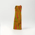 Vintage 1967 Barbie Francie Color Magic Stripes Away Shift Dress Fashion 1775