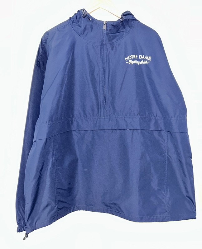 CHAMPION NOTRE DAME JACKET PULLOVER XXL WATER RESISTANT NEW UNWORN IRISH