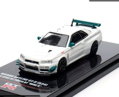 INNO64 MODELS Nissan Skyline GT-R R34 V-Spec N1 Tuned by Mine's
